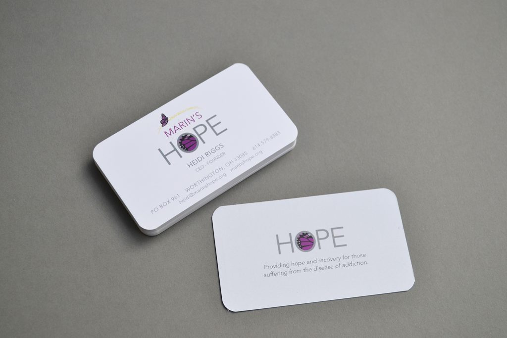 Marin's Hope Business Cards