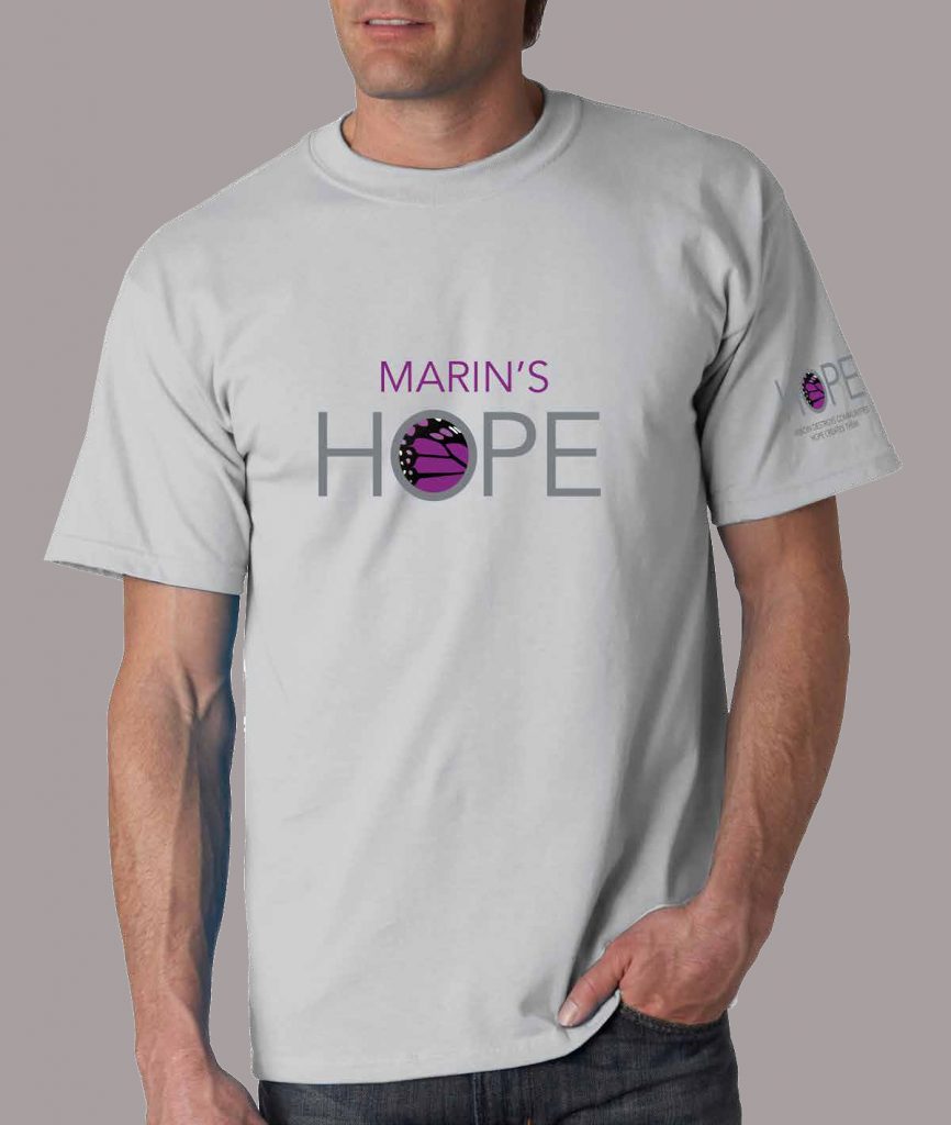 Marin's Hope T-Shirt Design